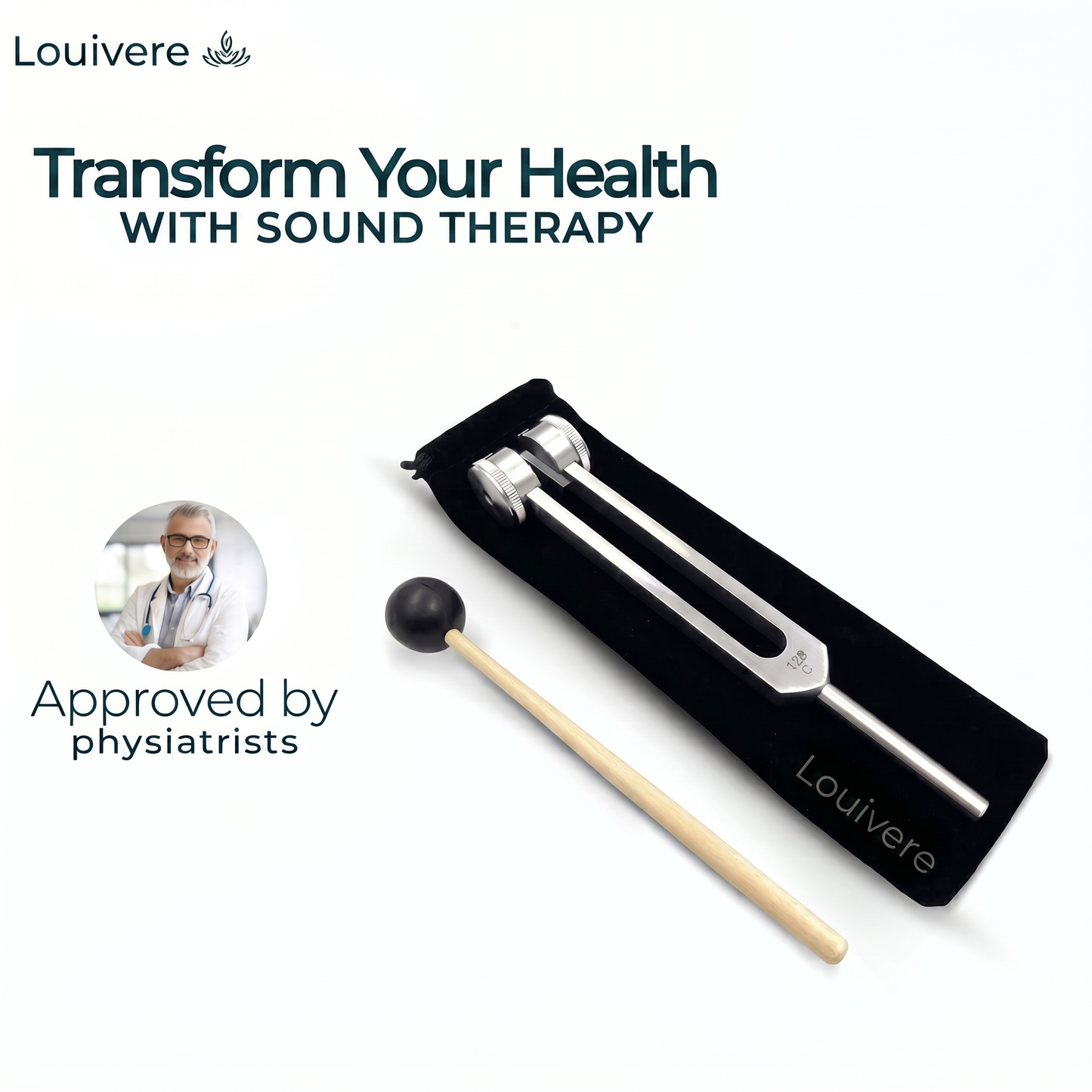Serenelle 128Hz Tuning Fork